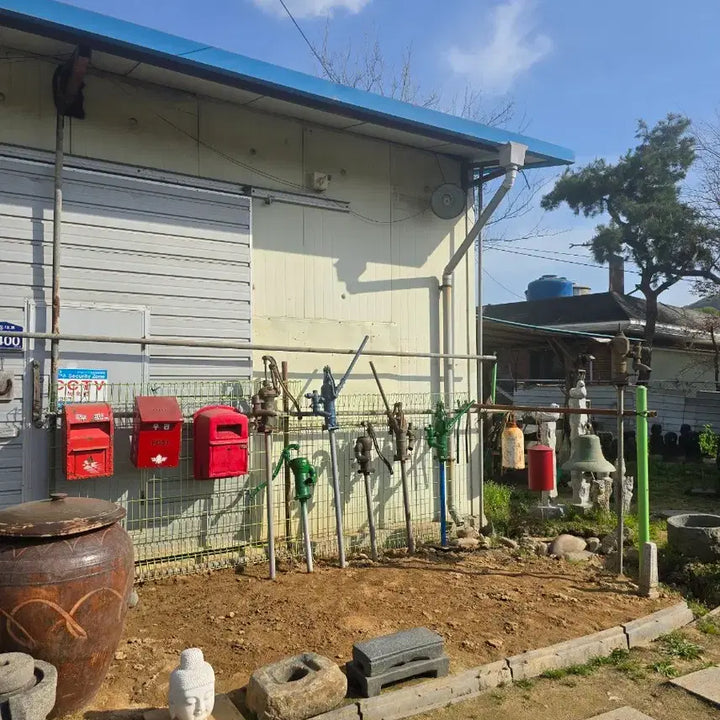 [BUNJANG] Antique Water Pump Set of 7 / 옛날 작두펌프 7개