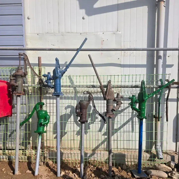 [BUNJANG] Antique Water Pump Set of 7 / 옛날 작두펌프 7개