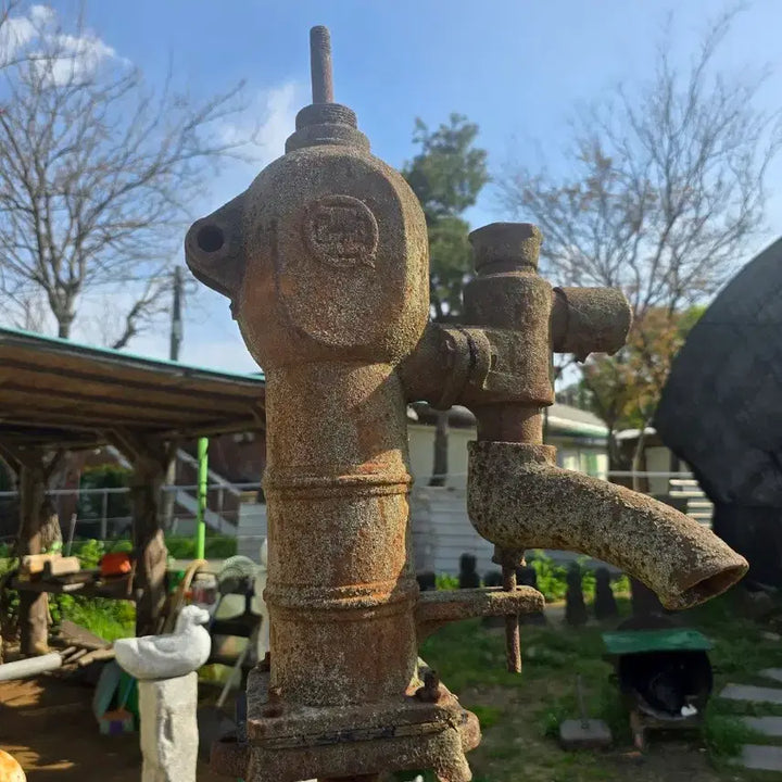 [BUNJANG] Antique Water Pump Set of 7 / 옛날 작두펌프 7개