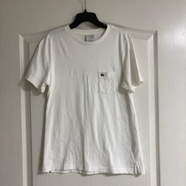 [BUNJANG] Brooks Brothers White Pocket T-shirt S / 브룩스브라더스 화이트 포켓 반팔티 S