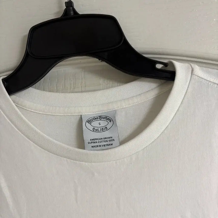 [BUNJANG] Brooks Brothers White Pocket T-shirt S / 브룩스브라더스 화이트 포켓 반팔티 S