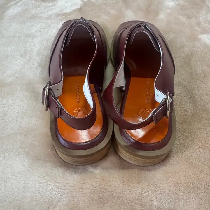 [BUNJANG] Veronica London Burgundy Sandals / 베로니카런던 버건디 샌들