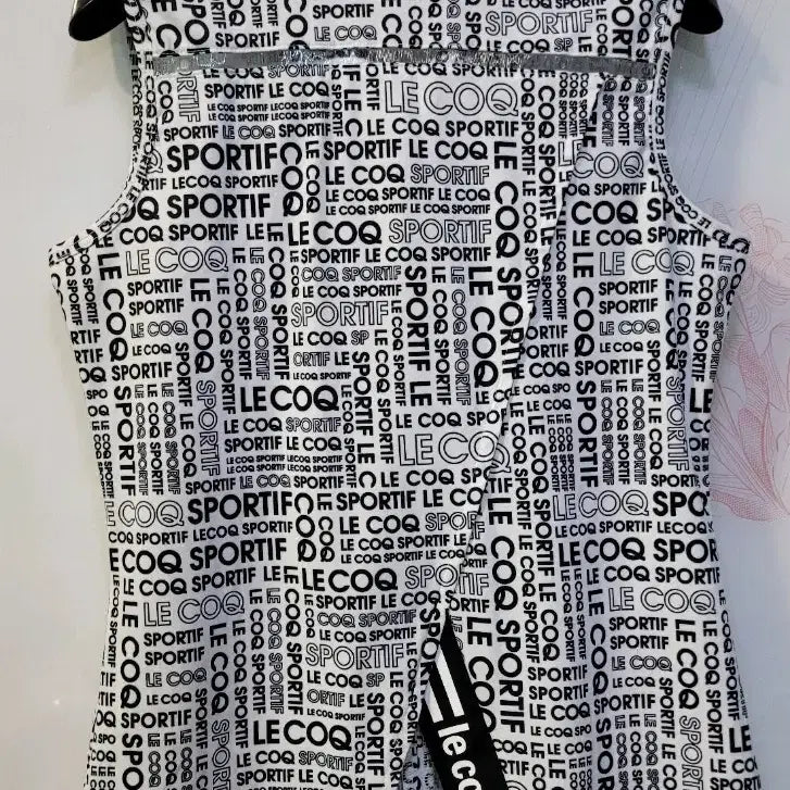 [BUNJANG] Le Coq Sportif Logo Tank Top / 르꼬끄 스포르티브 로고 나시