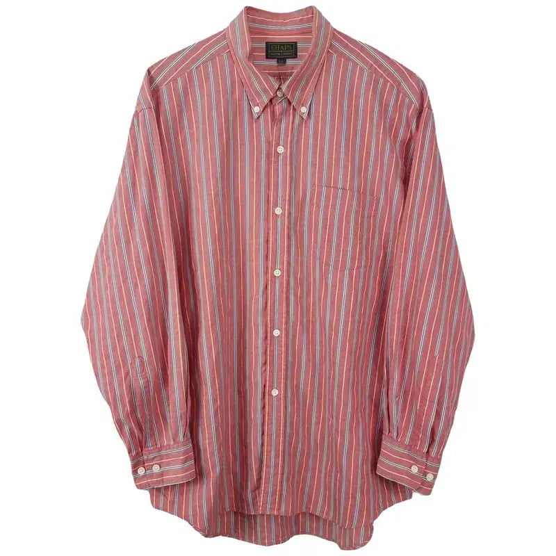 [BUNJANG] CHAPS Ralph Lauren Japan Oversized Striped Shirt / 챕스 랄프로렌 재팬 오버핏 스트라이프 셔츠 M20082