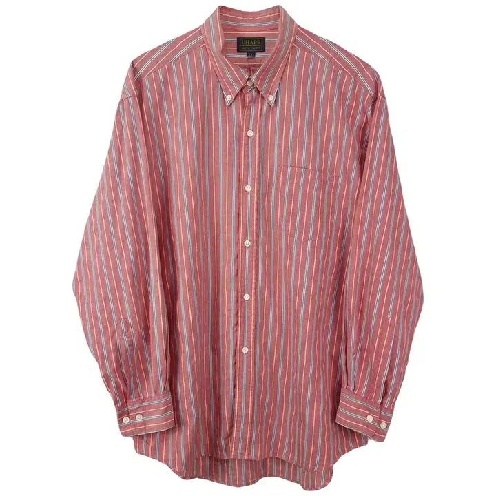 [BUNJANG] CHAPS Ralph Lauren Japan Oversized Striped Shirt / 챕스 랄프로렌 재팬 오버핏 스트라이프 셔츠 M20082