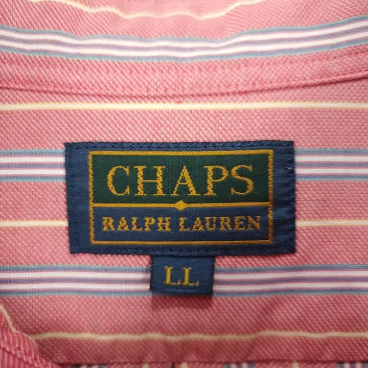 [BUNJANG] CHAPS Ralph Lauren Japan Oversized Striped Shirt / 챕스 랄프로렌 재팬 오버핏 스트라이프 셔츠 M20082