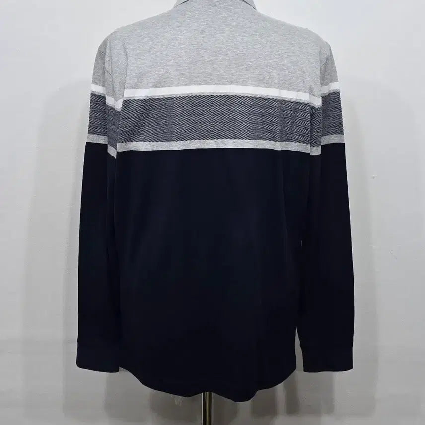 [SOLD OUT] [105] 남성 닥스 배색 긴팔 폴로티셔츠