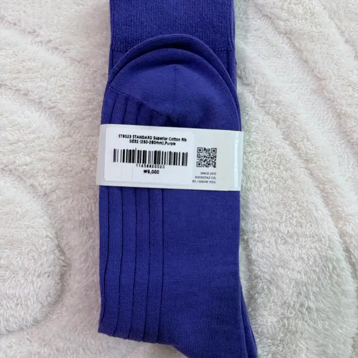 [SOLD OUT] SOCKSTAZ 삭스 L사이즈 골지 양말 퍼플