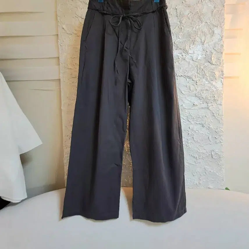 [SOLD OUT] 2종(66추천) 수입 루즈핏 언발블라우스 와이드핏 벨티드팬츠