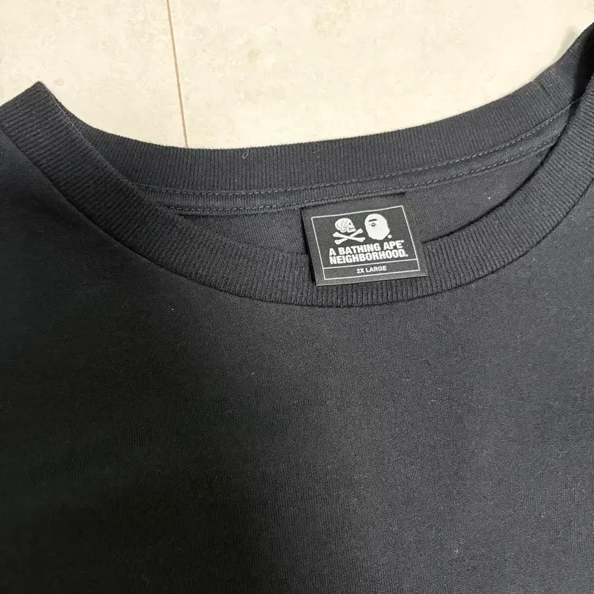 [BUNJANG] BAPE Neighborhood Collaboration Long Sleeve Shirt XL / 베이프 네이버후드 콜라보 롱슬리브 xl