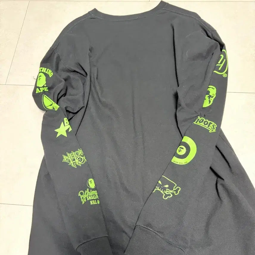 [BUNJANG] BAPE Neighborhood Collaboration Long Sleeve Shirt XL / 베이프 네이버후드 콜라보 롱슬리브 xl