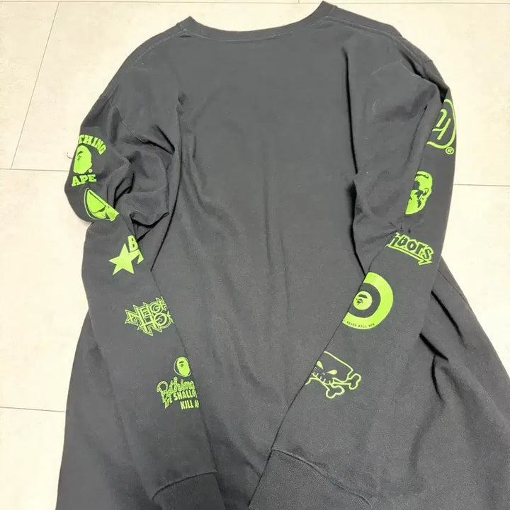 [BUNJANG] BAPE Neighborhood Collaboration Long Sleeve Shirt XL / 베이프 네이버후드 콜라보 롱슬리브 xl
