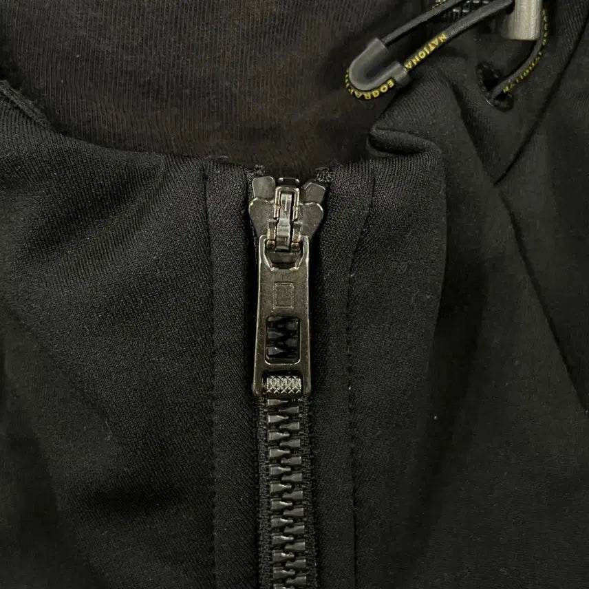 [SOLD OUT] [정품/M] 내셔널지오그래픽 블랙 후드 집업