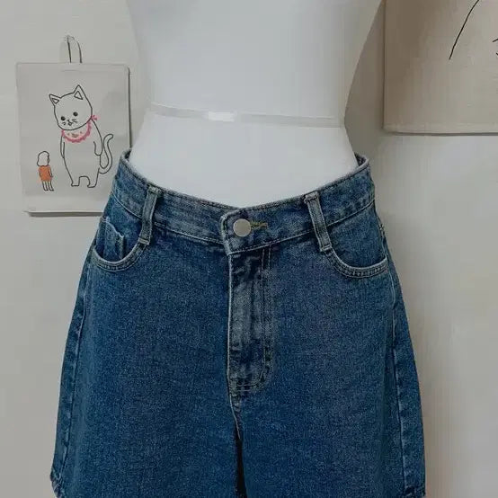 [BUNJANG] Denim Shorts / 데님 반바지