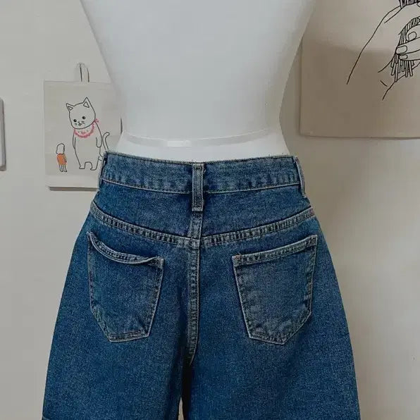 [BUNJANG] Denim Shorts / 데님 반바지