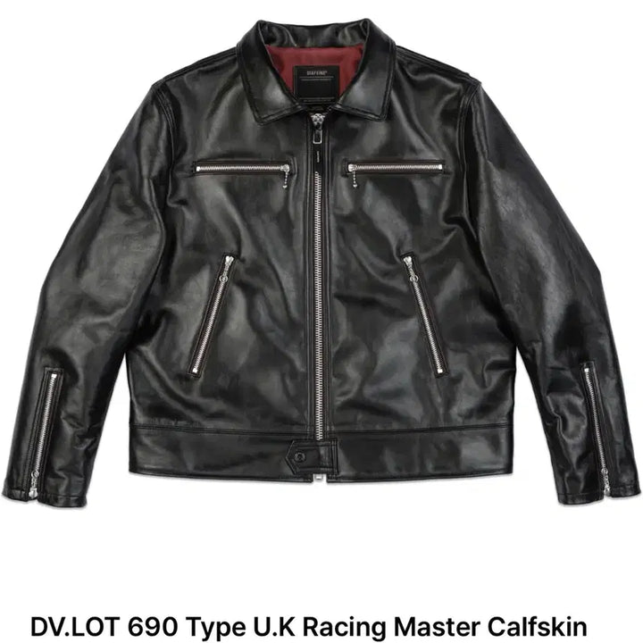 [BUNJANG] D.PINE Leather Jacket XL / 디아프바인 가죽자켓 XL