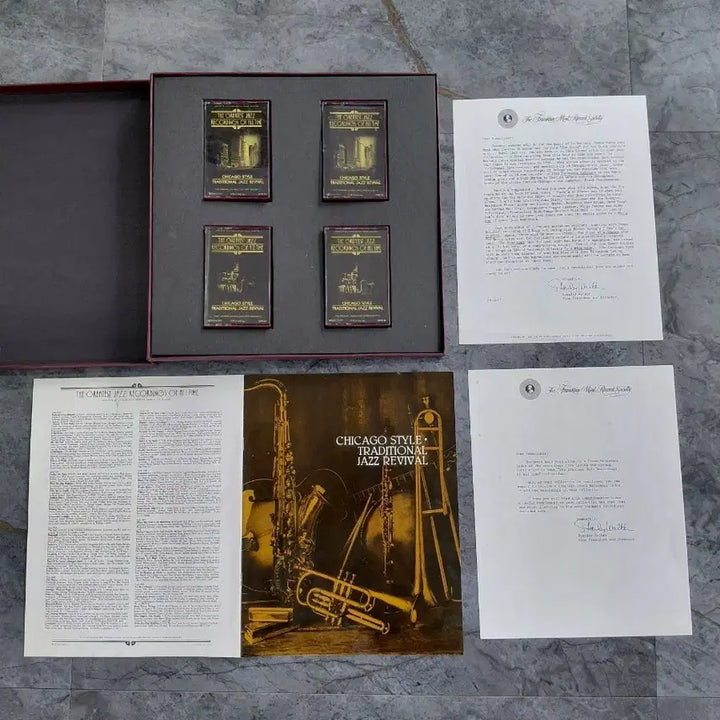 [BUNJANG] Jazz Cassette Tape Box Set / 미개봉 재즈 카세트 테이프 4개박스