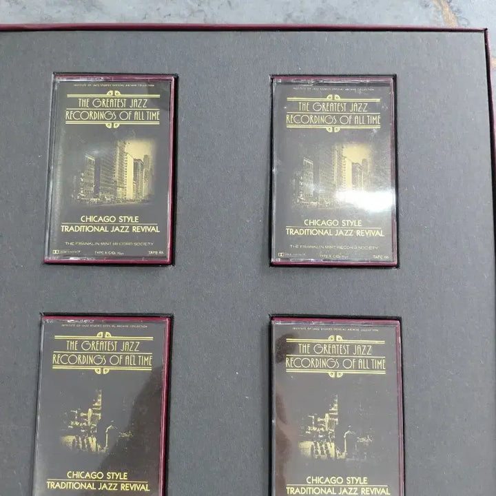 [BUNJANG] Jazz Cassette Tape Box Set / 미개봉 재즈 카세트 테이프 4개박스