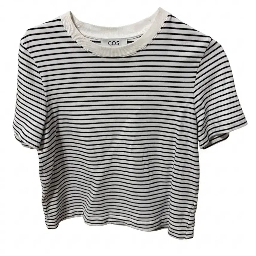 [BUNJANG] COS Clean Cut Regular T-shirt / [cos] 클린 컷 레귤러 티셔츠