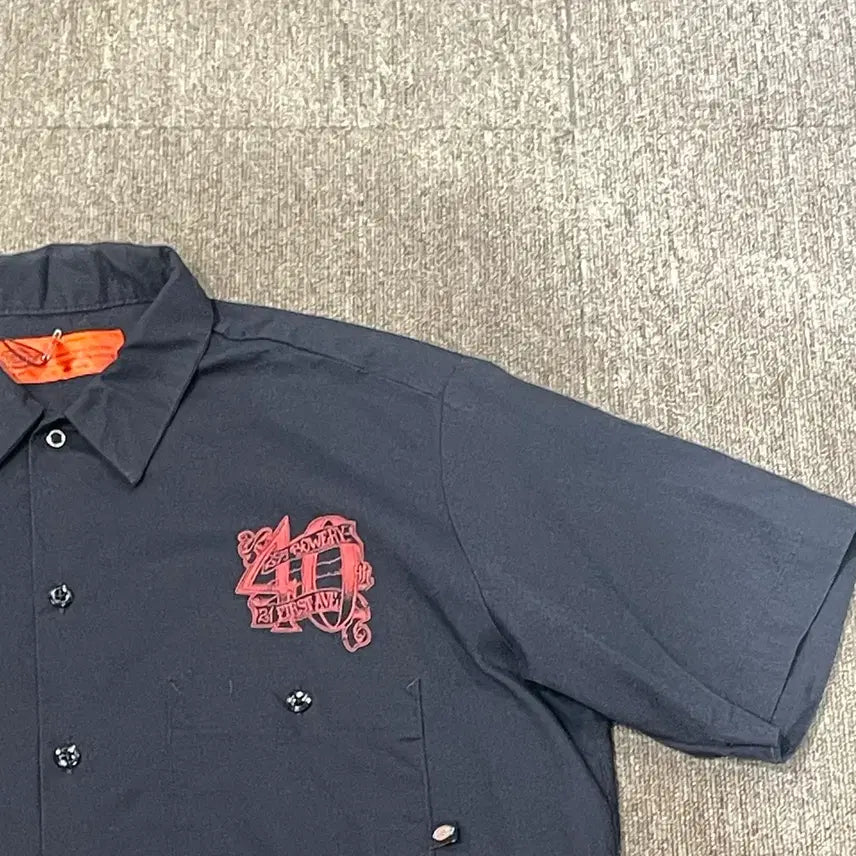 [BUNJANG] Dickies Work Shirt (Black) / (M) Dickies 디키즈 반팔 워크 셔츠 블랙
