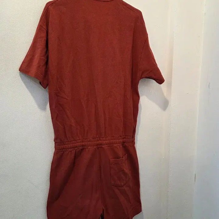 [BUNJANG] Lacoste Brown Romper / 라코스테 브라운 반팔 롬퍼