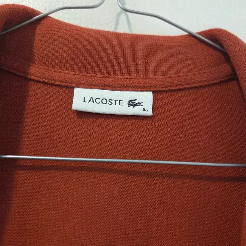 [BUNJANG] Lacoste Brown Romper / 라코스테 브라운 반팔 롬퍼