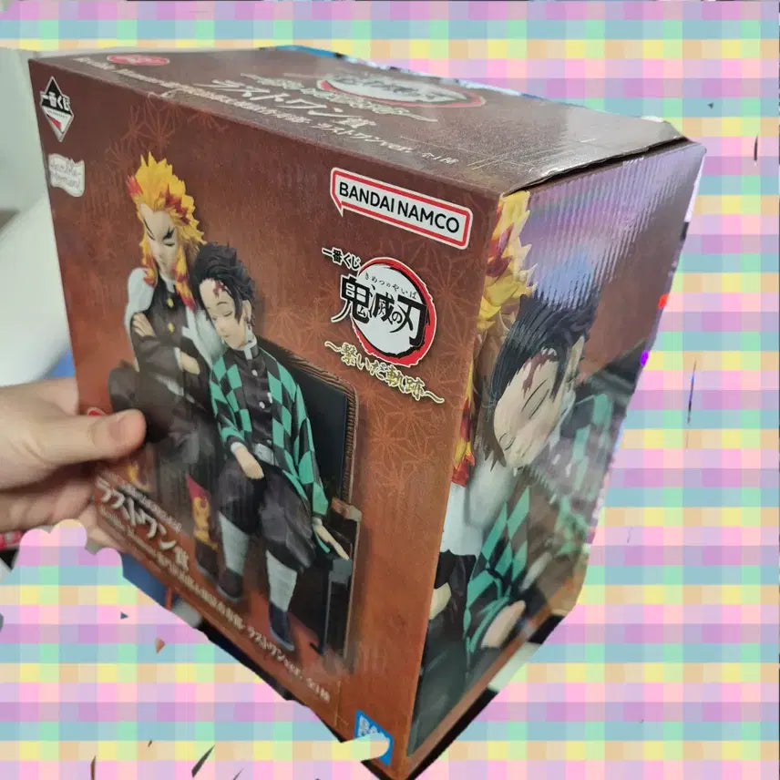 [BUNJANG] Demon Slayer Rengoku &amp; Tanjiro Last One Figure / [개봉품] 귀멸의 칼날 제일복권 이어진 궤적 렌고쿠&amp;탄지로 라스트원