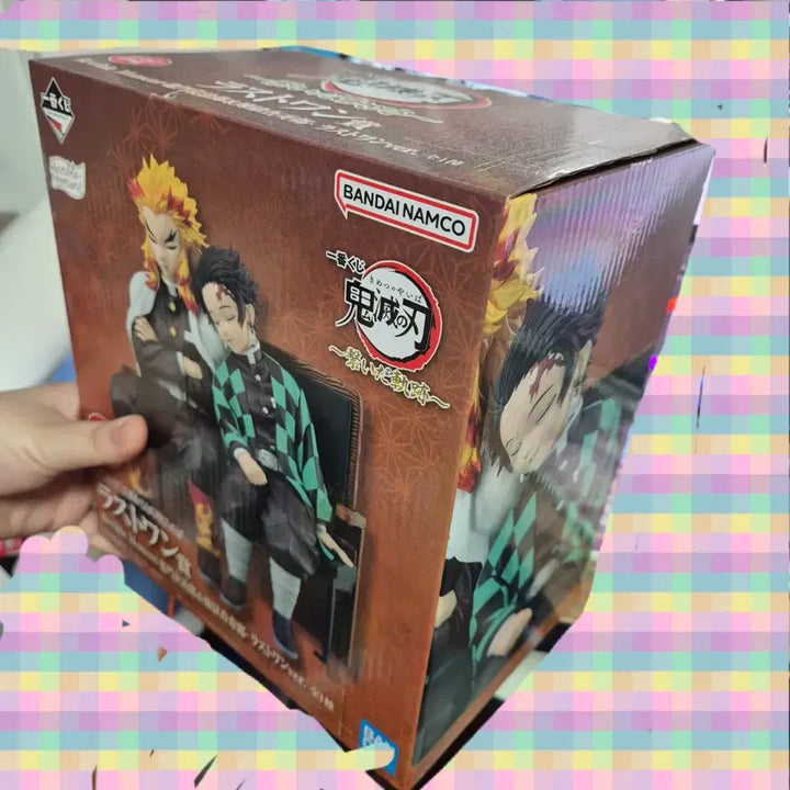 [BUNJANG] Demon Slayer Rengoku &amp; Tanjiro Last One Figure / [개봉품] 귀멸의 칼날 제일복권 이어진 궤적 렌고쿠&amp;탄지로 라스트원