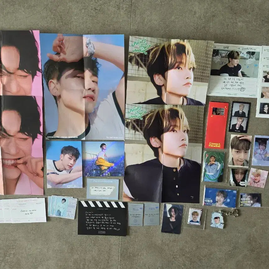 [BUNJANG] ZEROBASEONE Matthew Photocard &amp; Unofficial Goods Bundle Set / 제로베이스원 매튜 포카 및 비공굿즈 일괄양도
