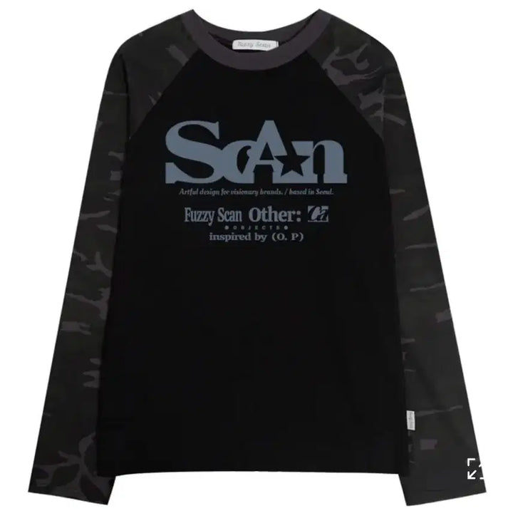 [BUNJANG] Fuzzs Can Camo Long Sleeve T-shirt / 퍼지스캔 Other 롱슬리브 티셔츠 카모
