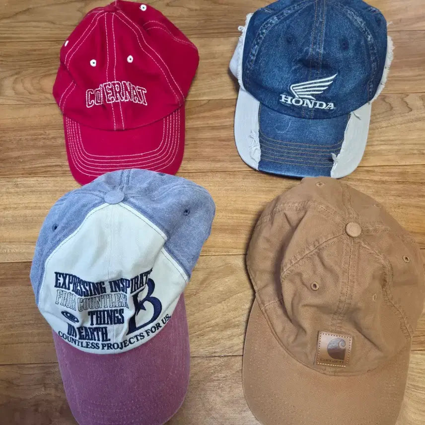 [BUNJANG] Various Brands Baseball Caps Bundle / 바우프 칼하트 커버낫 혼다 볼캡 판매
