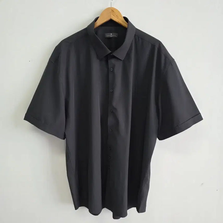 [BUNJANG] NicolSainz Black Short Sleeve Shirt 130 / 니콜생질르 블랙 반팔셔츠 130