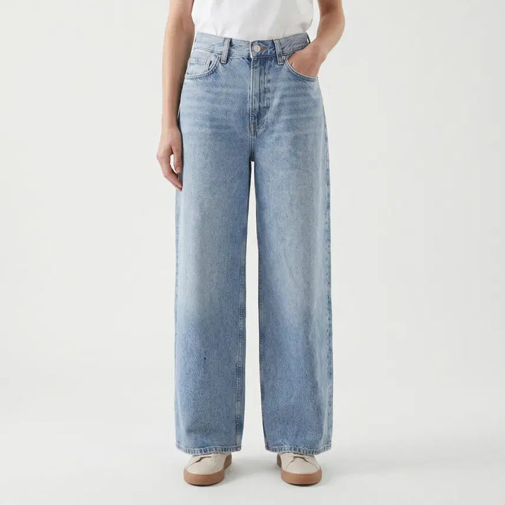 [BUNJANG] COS Tide Wide Leg Jeans Light Blue 25 / COS 코스 타이드 와이드 레그 진 연청 25