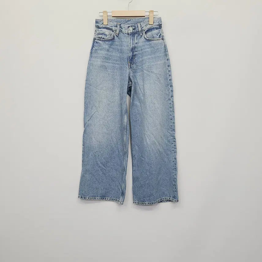 [BUNJANG] COS Tide Wide Leg Jeans Light Blue 25 / COS 코스 타이드 와이드 레그 진 연청 25