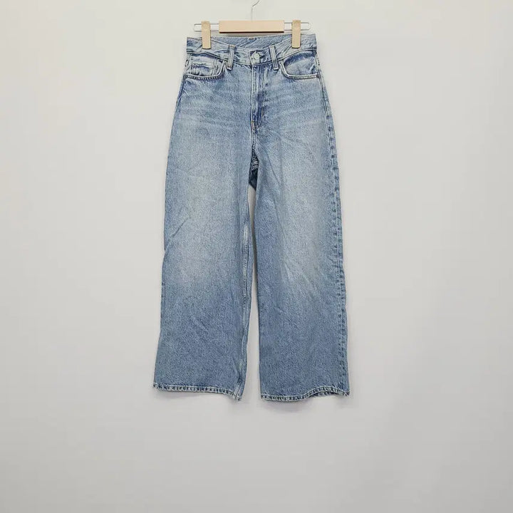 [BUNJANG] COS Tide Wide Leg Jeans Light Blue 25 / COS 코스 타이드 와이드 레그 진 연청 25