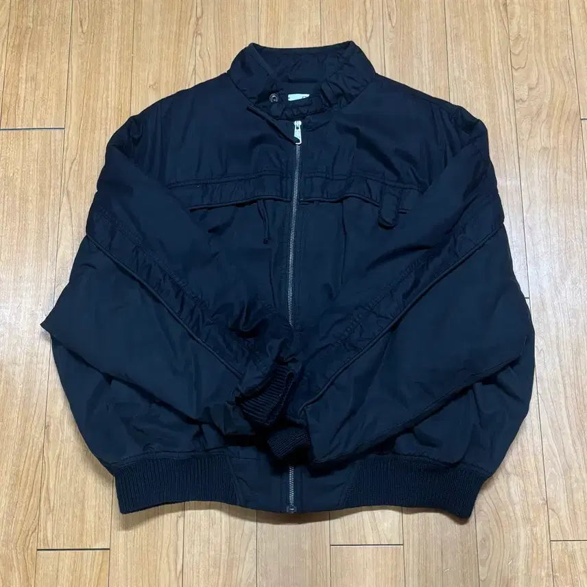 [BUNJANG] ETCE Vintage Washed Bomber Jacket / ETCE VINTAGE WASHED BOMBER 빈티지 워시드봄버 L