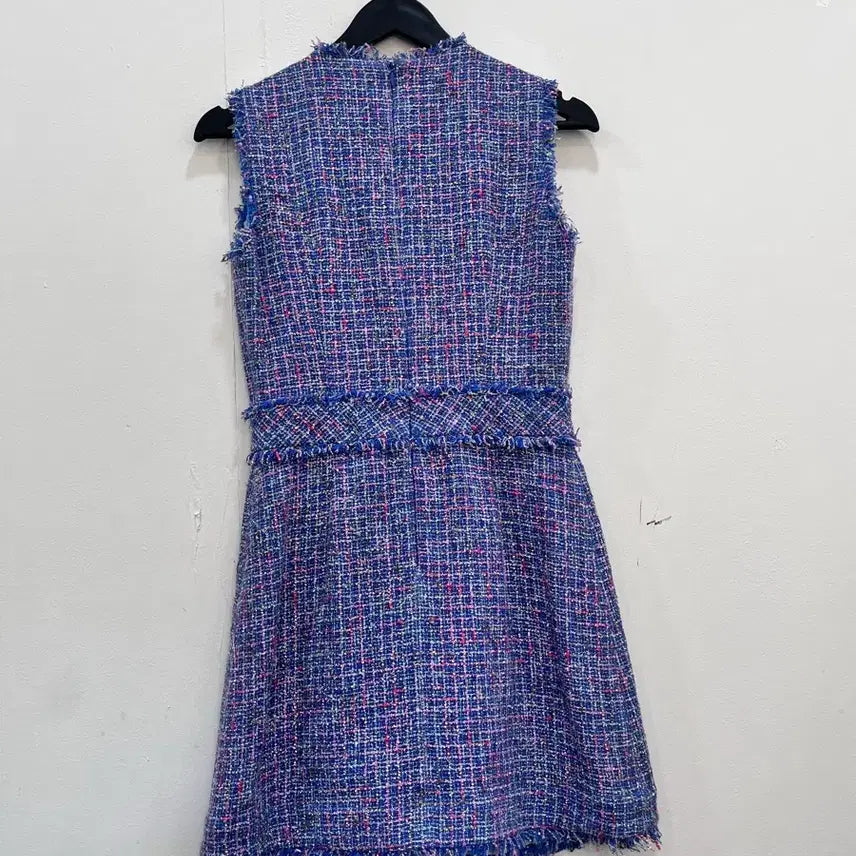 [BUNJANG] Maryling Tweed Pocket Sleeveless Dress / 메릴링 Maryling 트위드 포켓 민소매 원피스 36사이즈