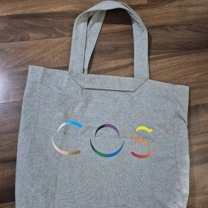 [BUNJANG] COS Color Logo Tote Bag / COS 코스 컬러 로고 토트백