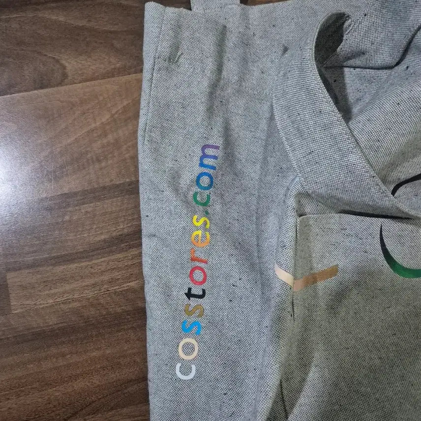 [BUNJANG] COS Color Logo Tote Bag / COS 코스 컬러 로고 토트백