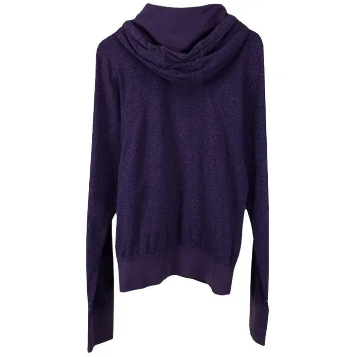 [BUNJANG] Nike Leopard Print Logo Hoodie Purple Women&