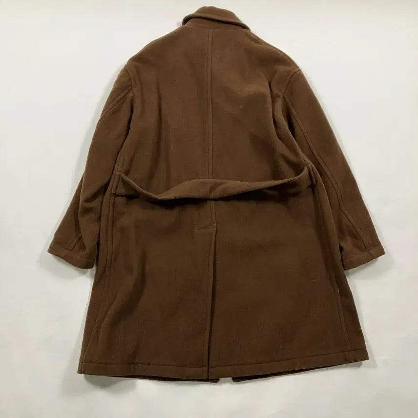 [BUNJANG] Danton Wool Mosser Coat Brown 36 / DANTON 단톤 스텐 카라 울모사 코트 브라운 36