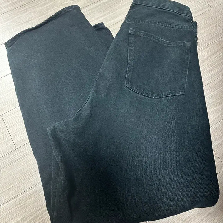 [BUNJANG] A.P.C. 26SS Black Washed Wide Denim / [34] 아프레쎄 26ss 블랙워시드 와이드데님