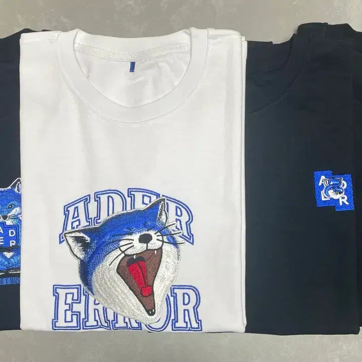 [SOLD OUT] 메종 키츠네 x 아더에러 메디테이션 폭스 티셔츠 블랙 [XL]