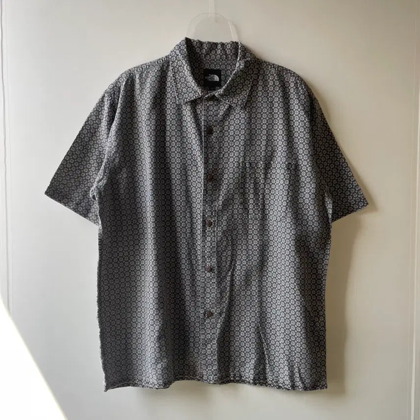 [SOLD OUT] 노스페이스 패턴 반팔셔츠