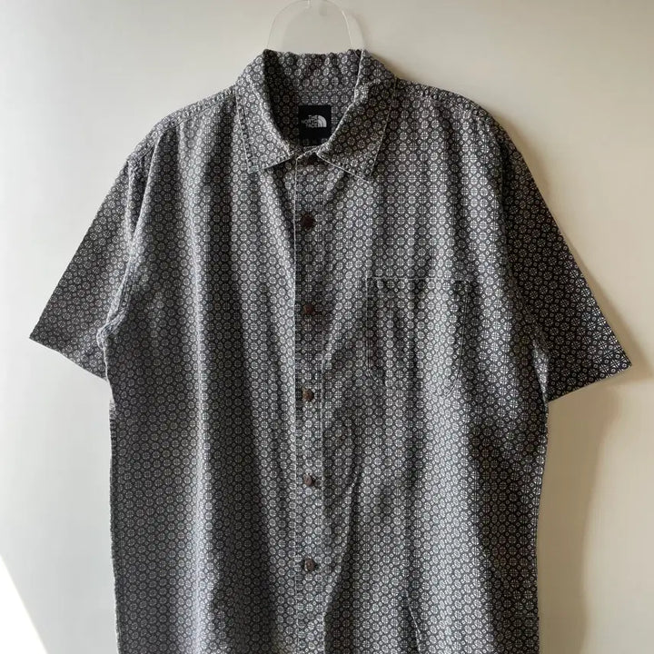 [SOLD OUT] 노스페이스 패턴 반팔셔츠