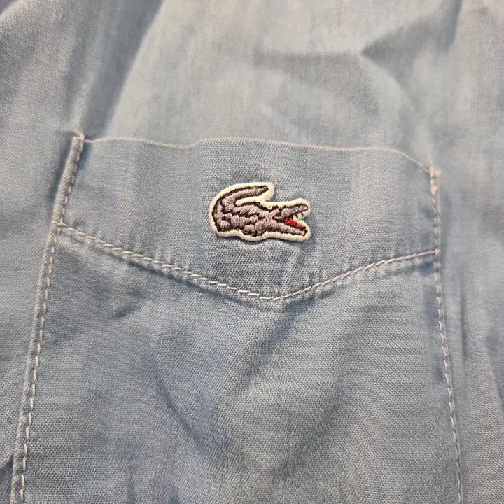 [BUNJANG] Lacoste Denim Romper Jumpsuit / 라코스테 데님 롬퍼 점프수트