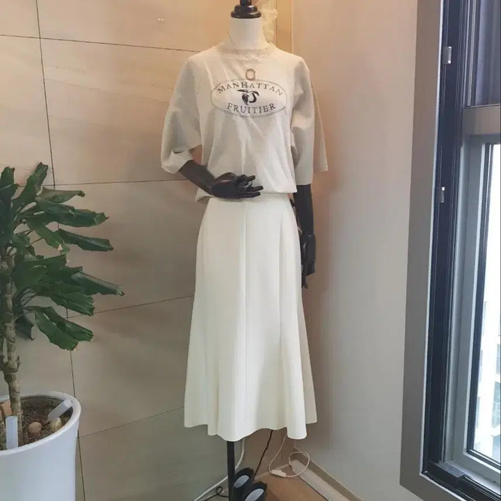 [BUNJANG] The Suri Linen Blend Short Sleeve Sweatshirt / 실착핏 최고 린넨무드 고급 반팔 맨투맨 새상품 55 66