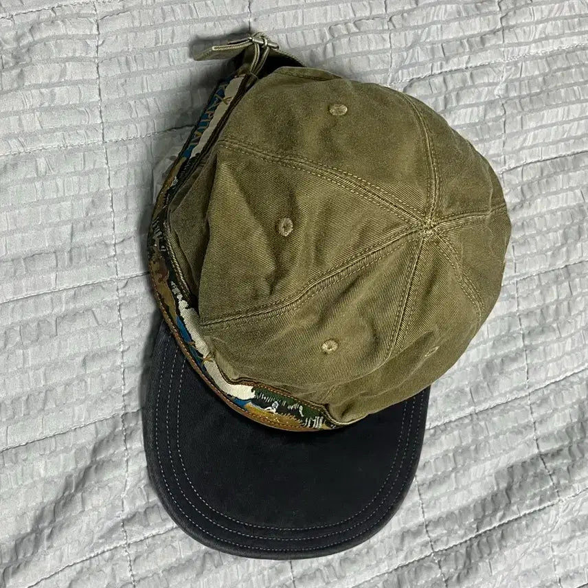 [BUNJANG] Kapital Brimfield Cap Brown Black / Kapital 캐피탈 무라치노 브림필드 캡 브라운블랙