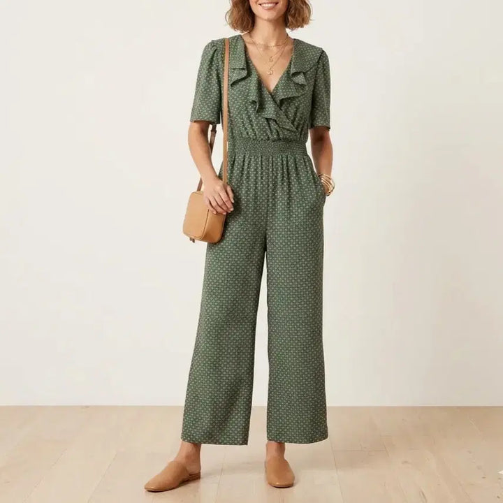 [SOLD OUT] [55]플라스틱아일랜드 프릴 점프 수트