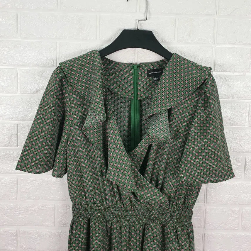 [SOLD OUT] [55]플라스틱아일랜드 프릴 점프 수트